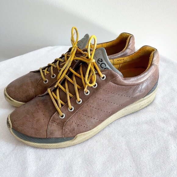 ECCO Men's Spikeless Golf Shoe Biom Hybrid Cocoa Brown/Fanta EU 45 US 11-11.5 - Picture 4 of 11